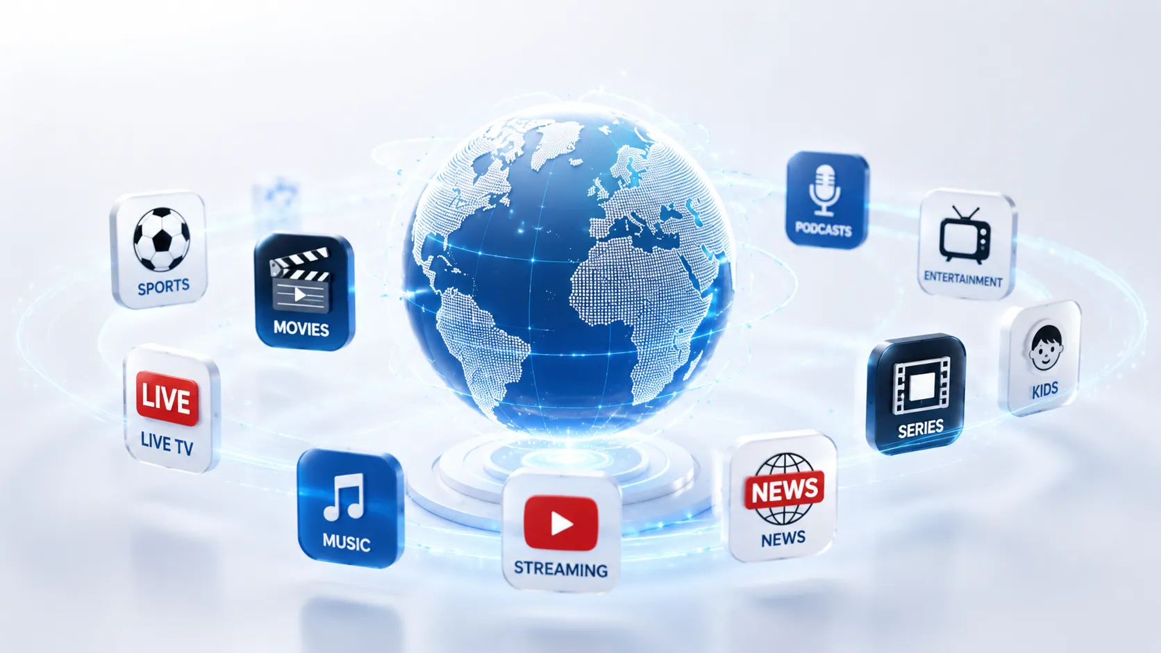 Comparison of best IPTV players in 2026 showing TiviMate and IPTV Smarters Pro interfaces on Android TV and Fire TV Stick